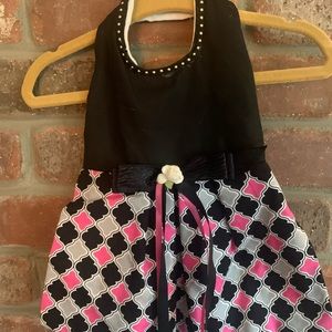 Custom, hand-made doggie dress, fit my 5-7 lb Yorkie. Smoke-free home